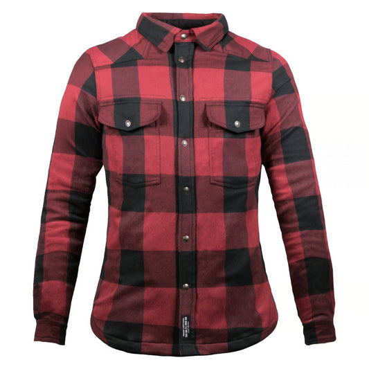 John Doe Motoshirt Female black/red