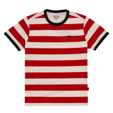 13 1/2 TSR t-shirt red/white