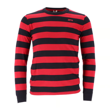 13 1/2 Behind Bars long sleeve red/black