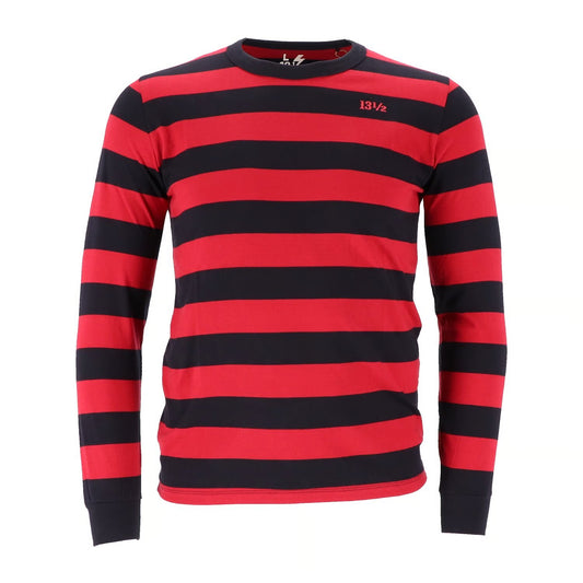 13 1/2 Behind Bars long sleeve red/black