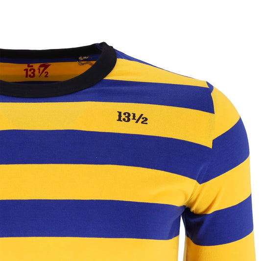 13 1/2 Behind Bars long sleeve yellow/blue