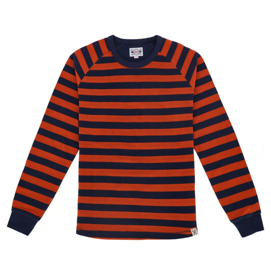 13 1/2 Waffle jersey orange/navy