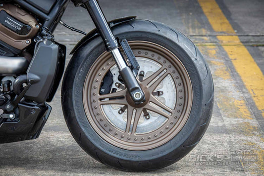17" Front Fender for Sportster S MY 2021-up, steel, Street Cut