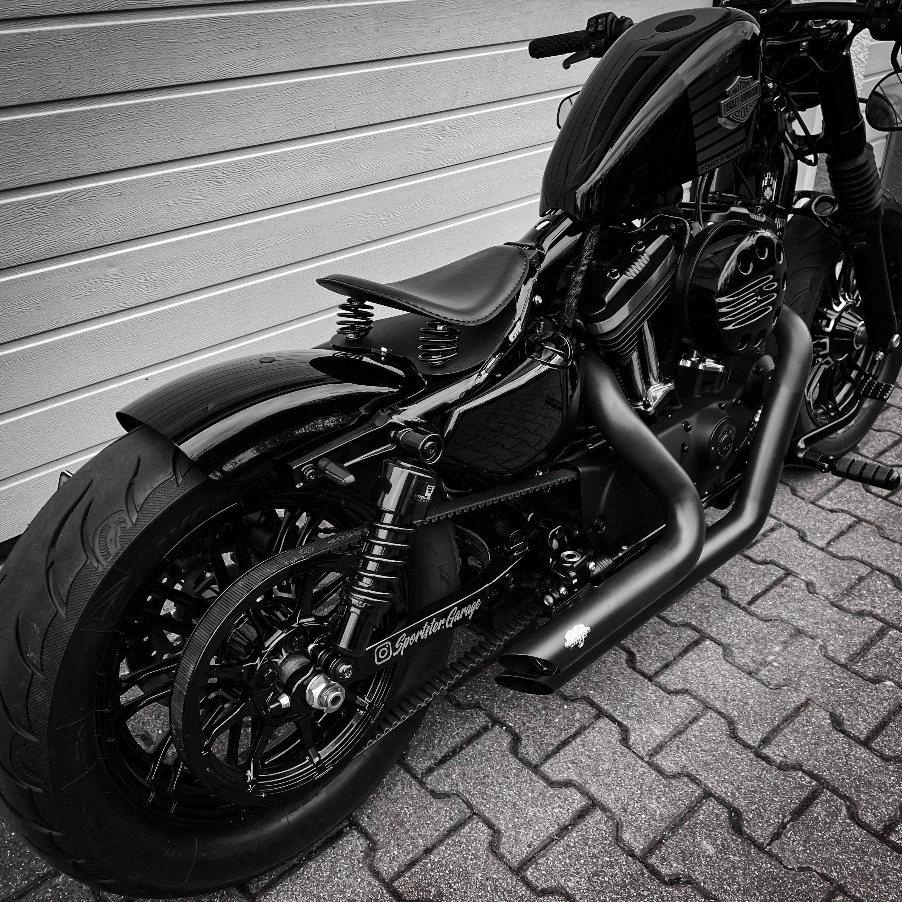 Sportster 883 shop bobber kit